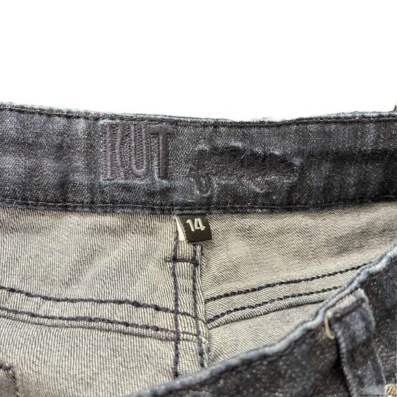 Kut From The Kloth 14 Skinny Jeans Dark Blue Denim Mid Rise Stretch Slim - Picture 2 of 9